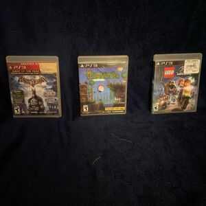 Sony PS3 Terraria Game Case – Blue Cover Art